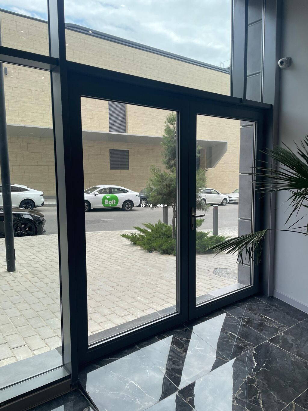 Plastik pəncərə qapı alminium izosistem cambalkon pəncərə qapı - şəkil 5