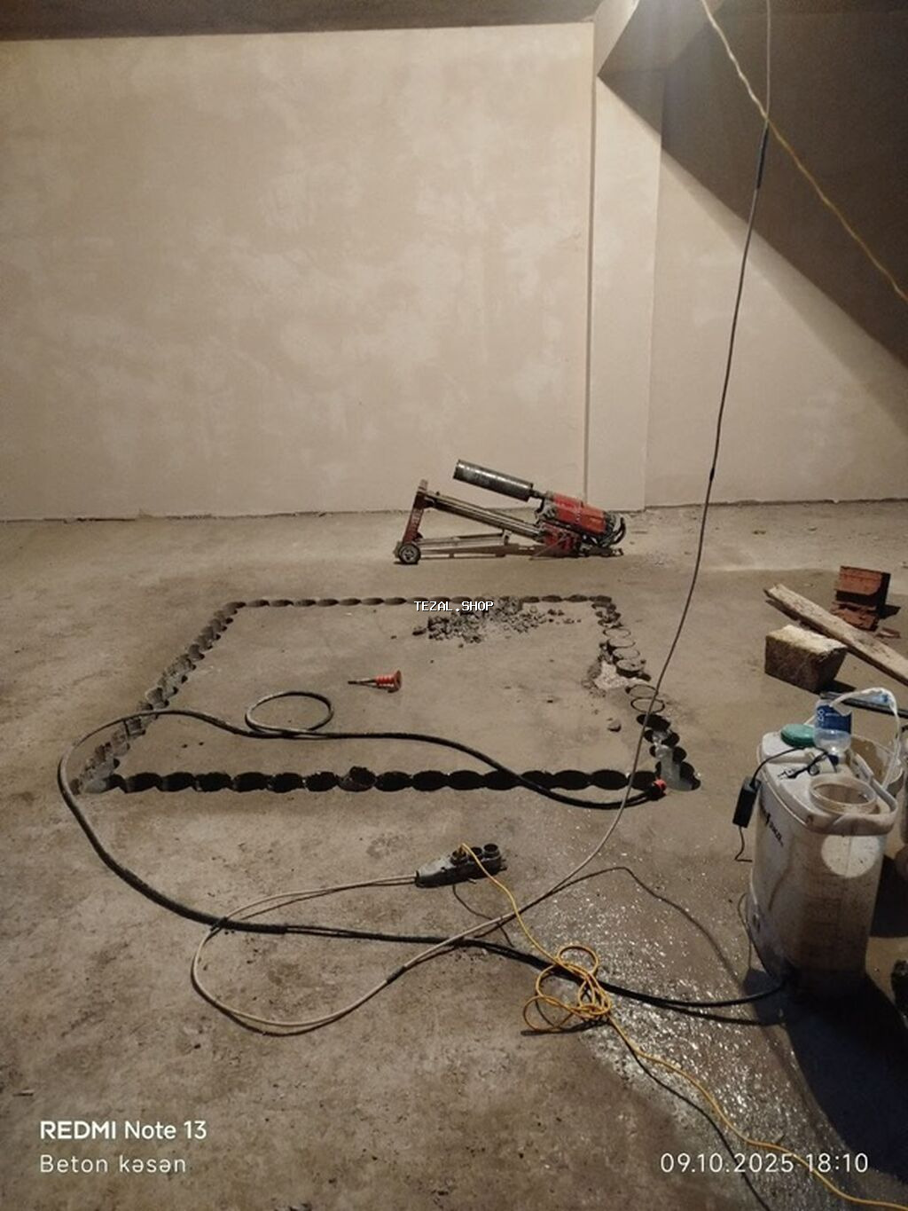 Beton kəsmə və deşmə xidməti - Armaturlu beton, monolit, kərpic və - şəkil 5