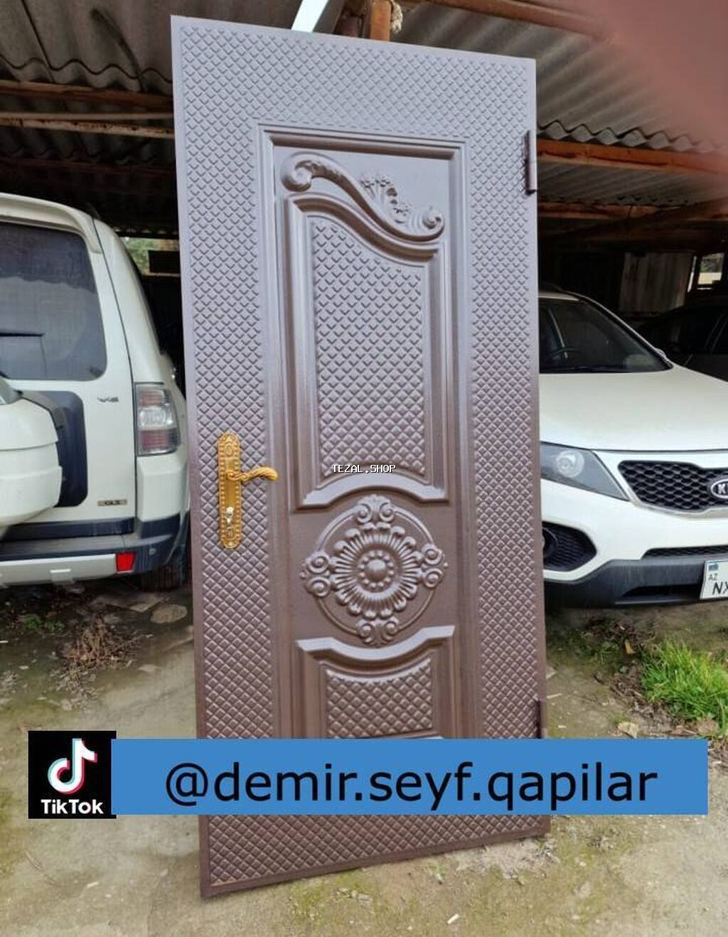 Seyf qapılar Münasib qapılar Dəmir qapı Ev qapıları Çöl qapısı - şəkil 4