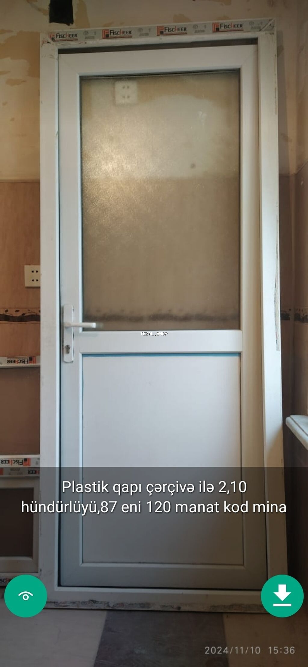 Qapilar pəncərələr plasdik şekillerde qiymətlər məlumatlar unvan qeyd - şəkil 3