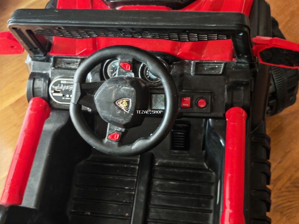 Uşaq üçün elektrikli maşın – A-6500 modeli işlənmişdir bir iki defekdi