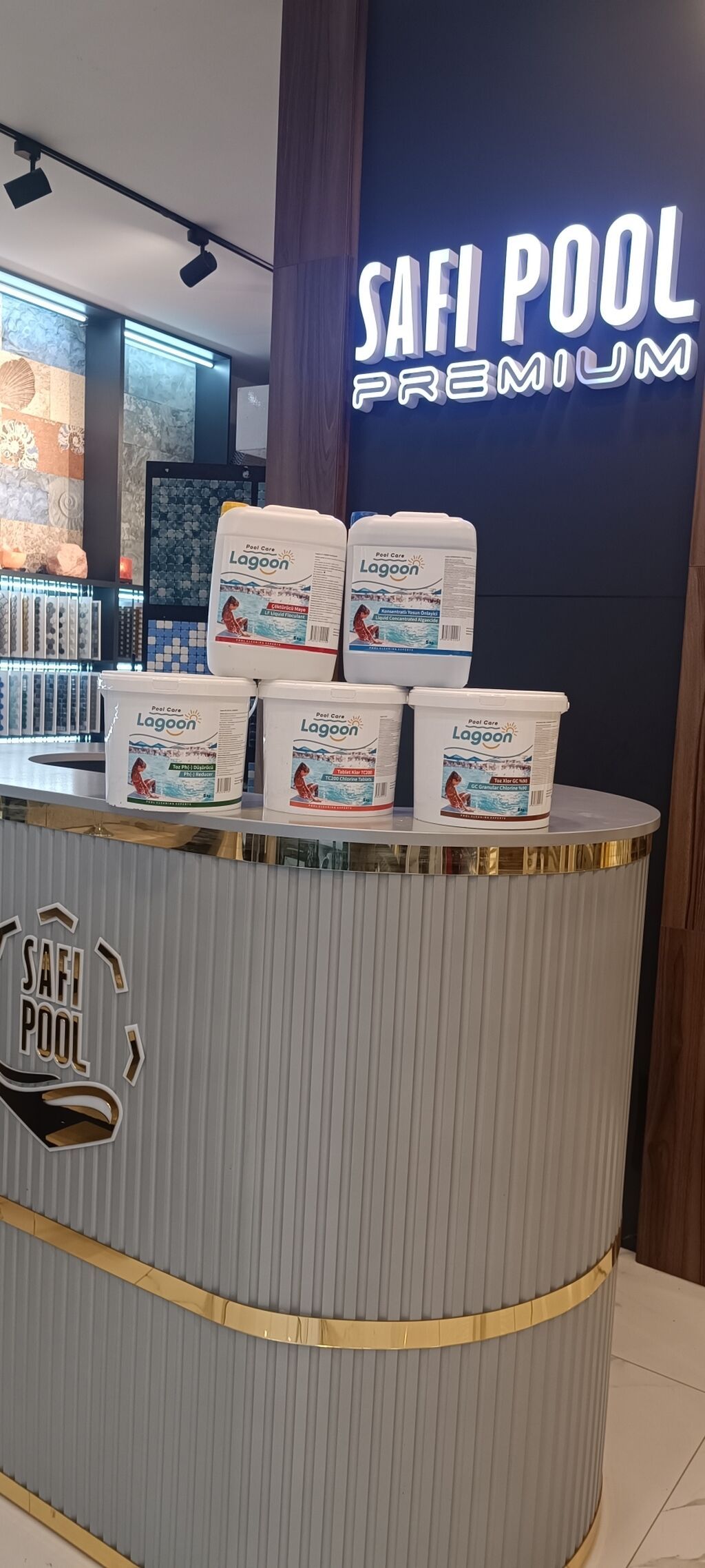 Lagoon hovuz dərmanları Türkiyə istehsalıdı 5li komplekt -110azn