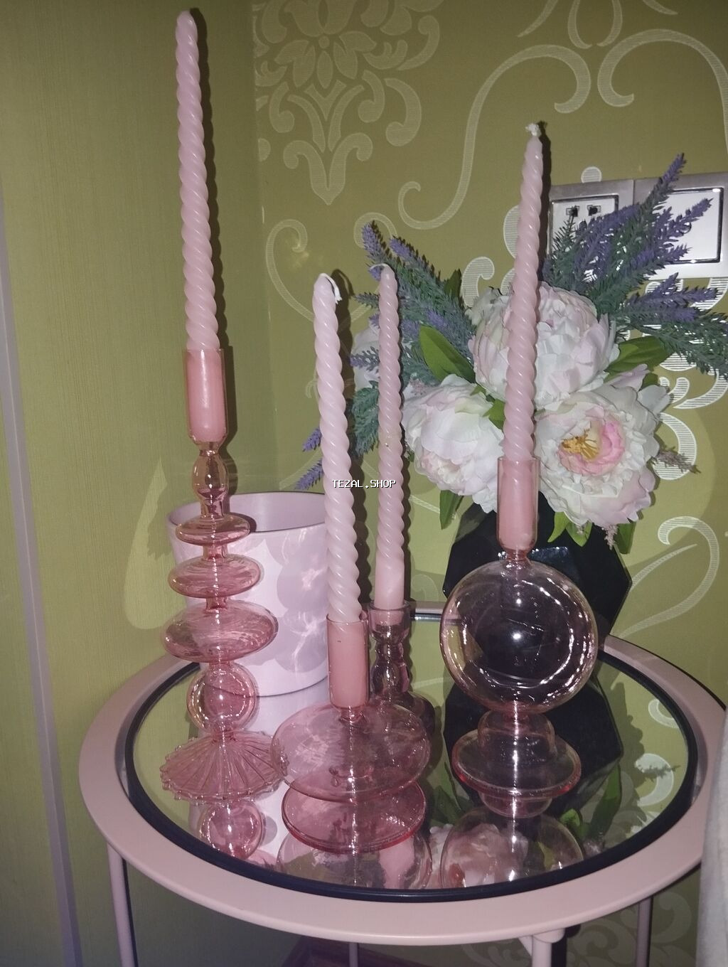 Подсвечники HO-MME новые в упаковке - şəkil 4