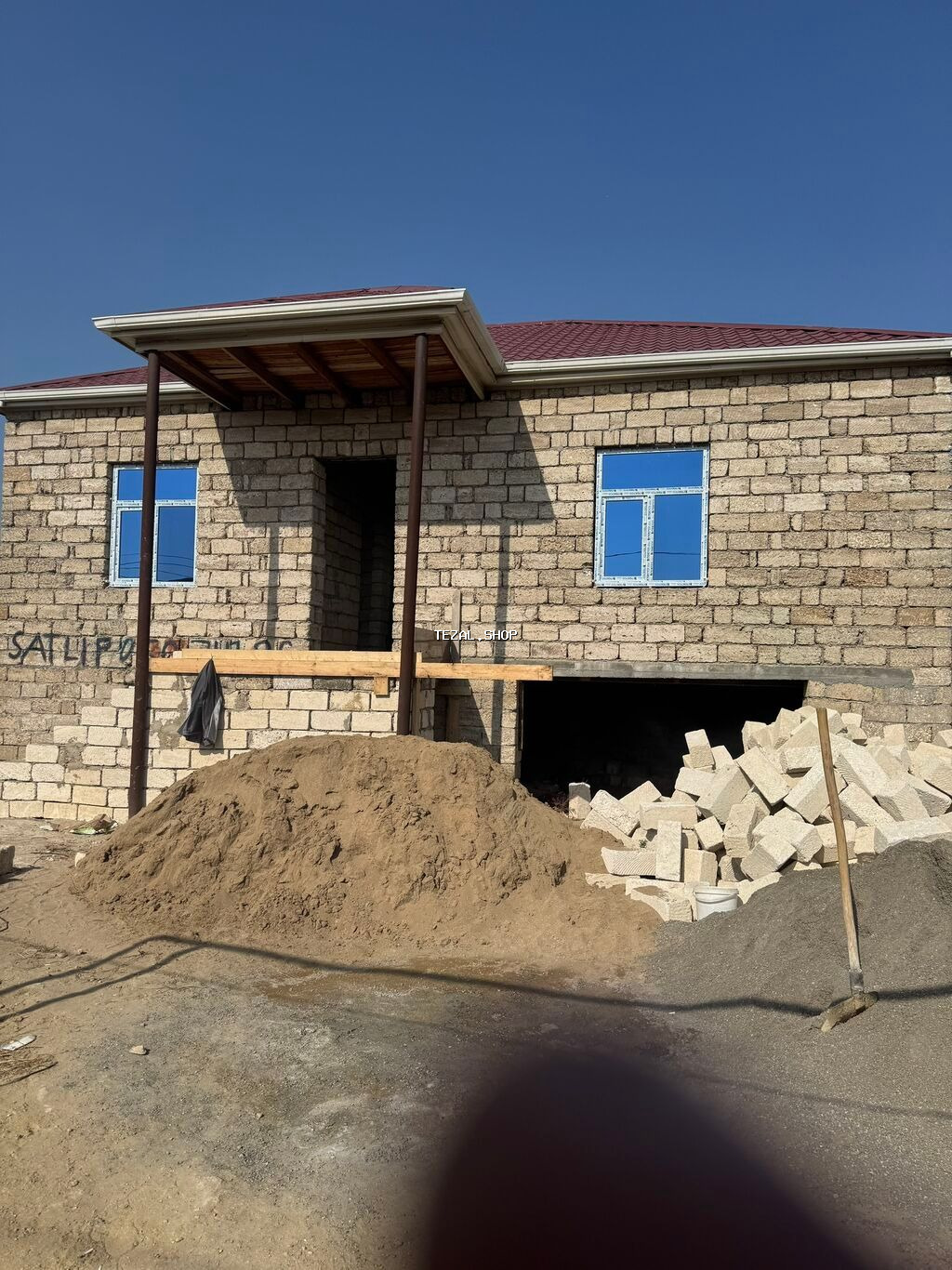 Yeni İkiqat şüşə paketi Plastik pəncərə, Еni: 160 sm, Uzunluğu: 140 sm, Pulsuz quraşdırma - şəkil 2