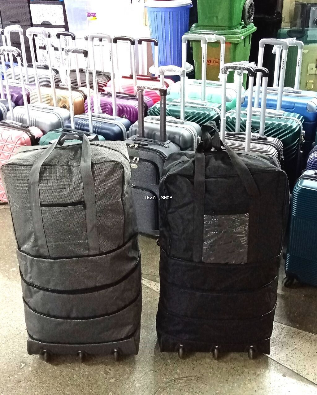 Çanta. Yeni. Təkərli və yığılan çanta. Şəhər içi çatdırılma 5m - şəkil 2