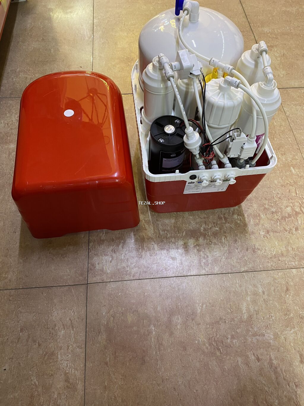 Su filtiri türkiyə istası 6 kapanet metal çəni ölçsü çox böyük deyil - şəkil 4