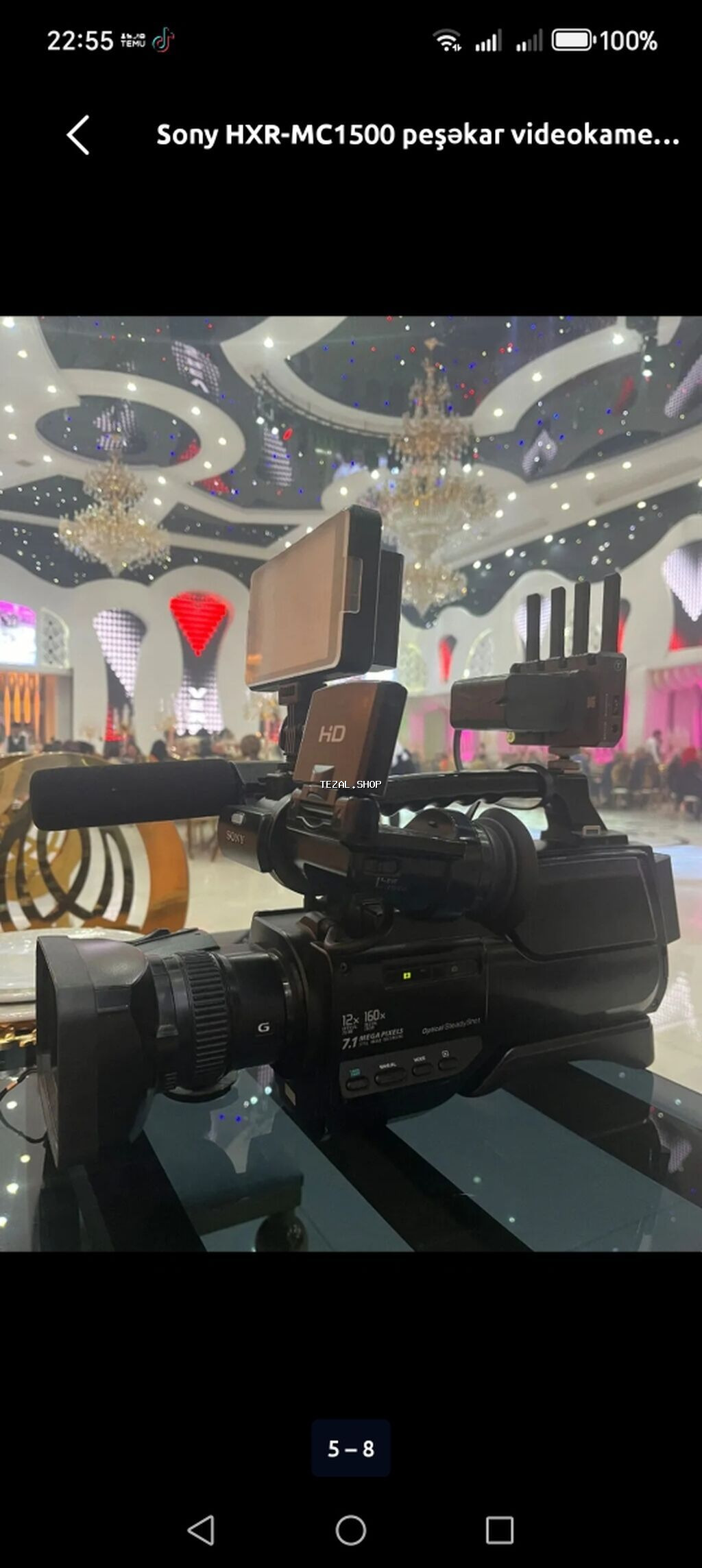 Son zənglərin Video Çəkilişleri yüksek Səviyyədə Təşkil olunur ünvan