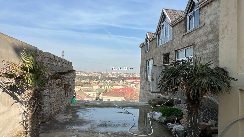 Bakıxanov qəs. 5 otaqlı, 333 kv. m, Kredit yoxdur, Təmirsiz