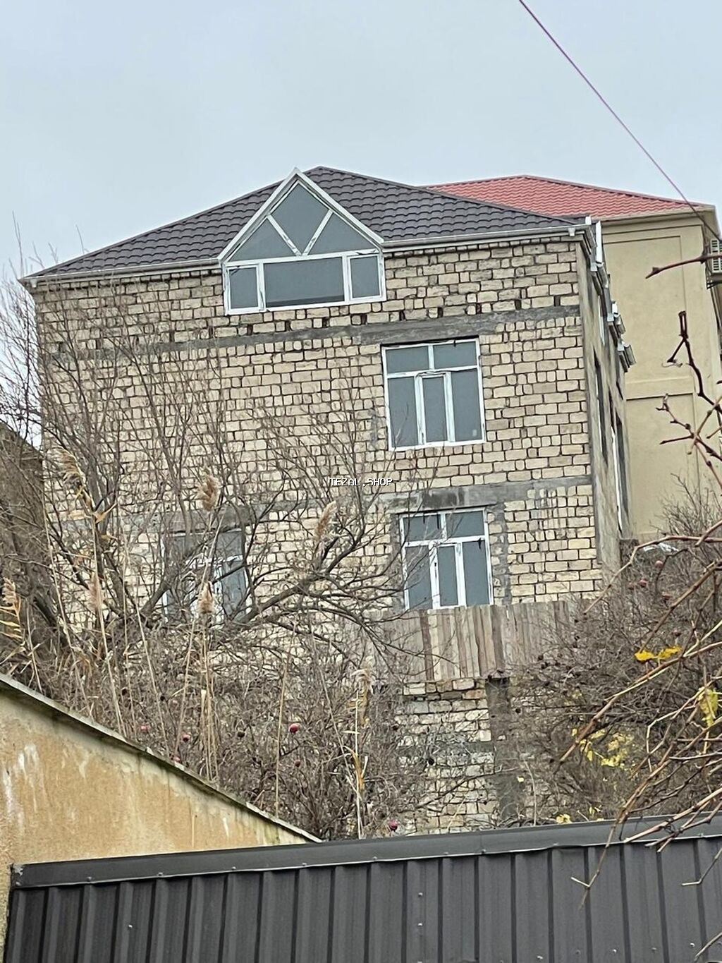 Bakıxanov qəs. 5 otaqlı, 333 kv. m, Kredit yoxdur, Təmirsiz - şəkil 3