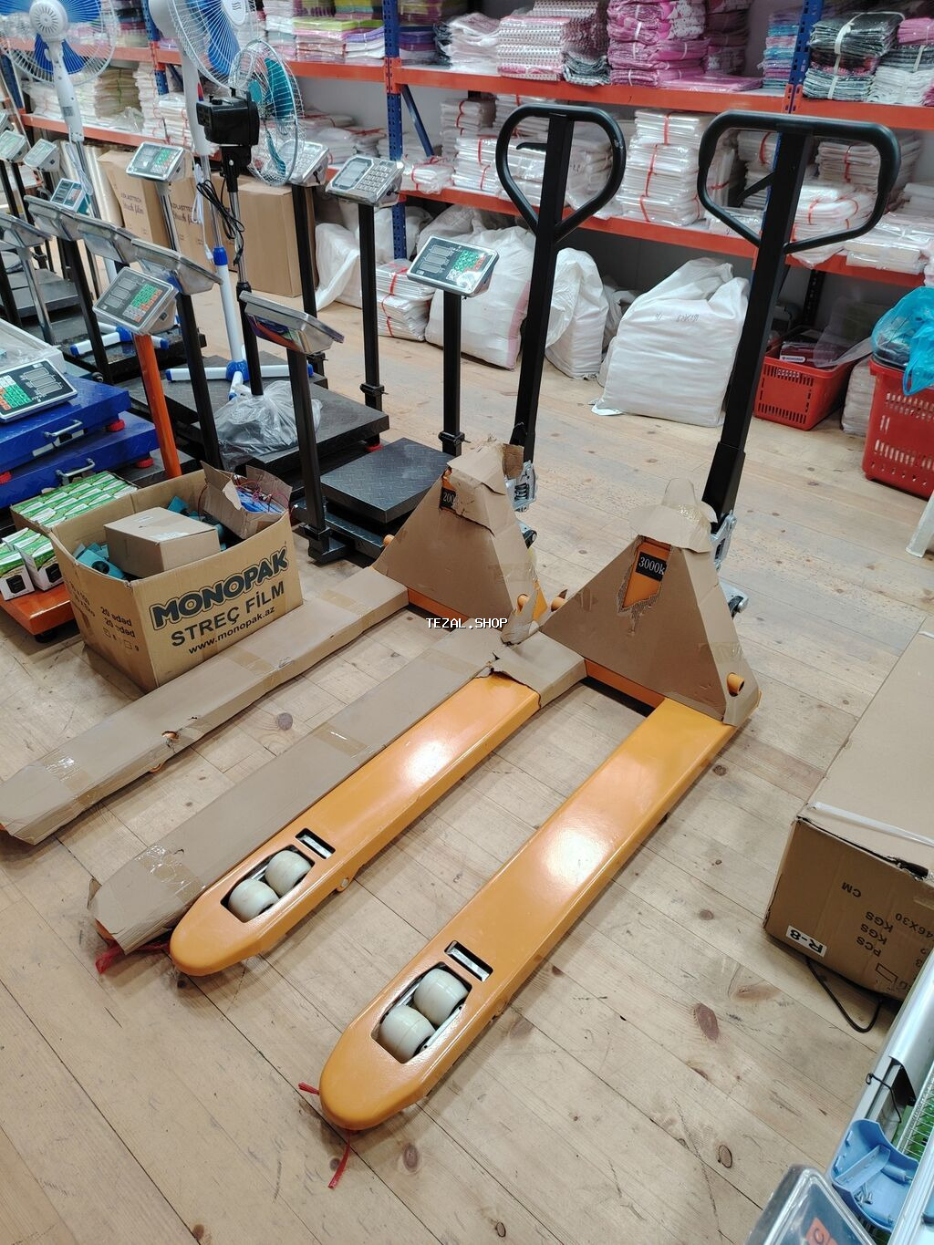 Yüksək keyfiyyətli transpaletlərin satişi