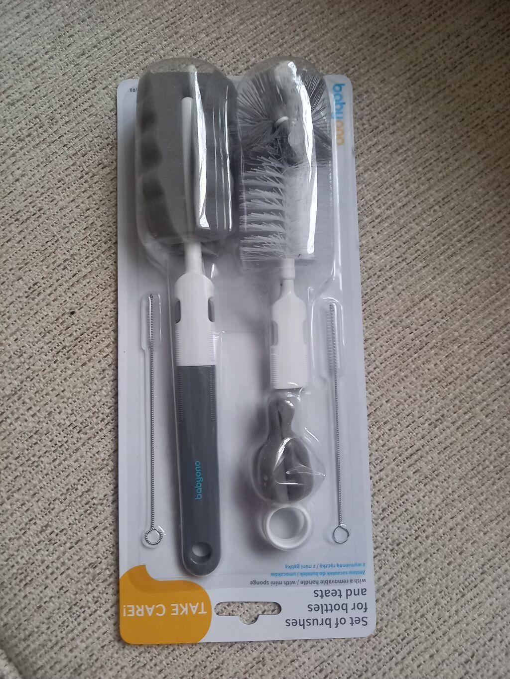 Məhsul: BabyOno “Take Care” – Butulka və əmziklər üçün fırça dəsti