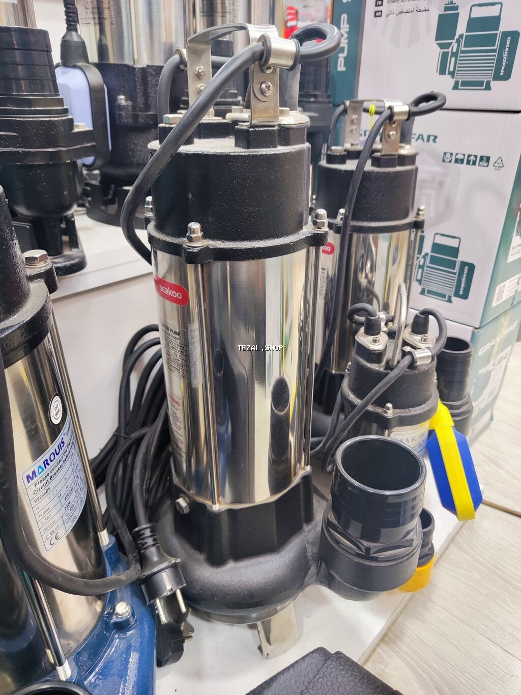 Nasos, Quyu üçün, quraşdırılma Sualtı, Yeni