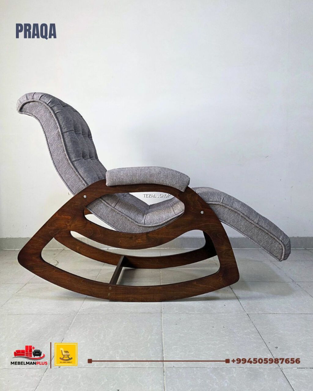 Yeni, Kreslo-kaçalka, Parça, Kredit var, Şəhərdaxili pulsuz çatdırılma - şəkil 3