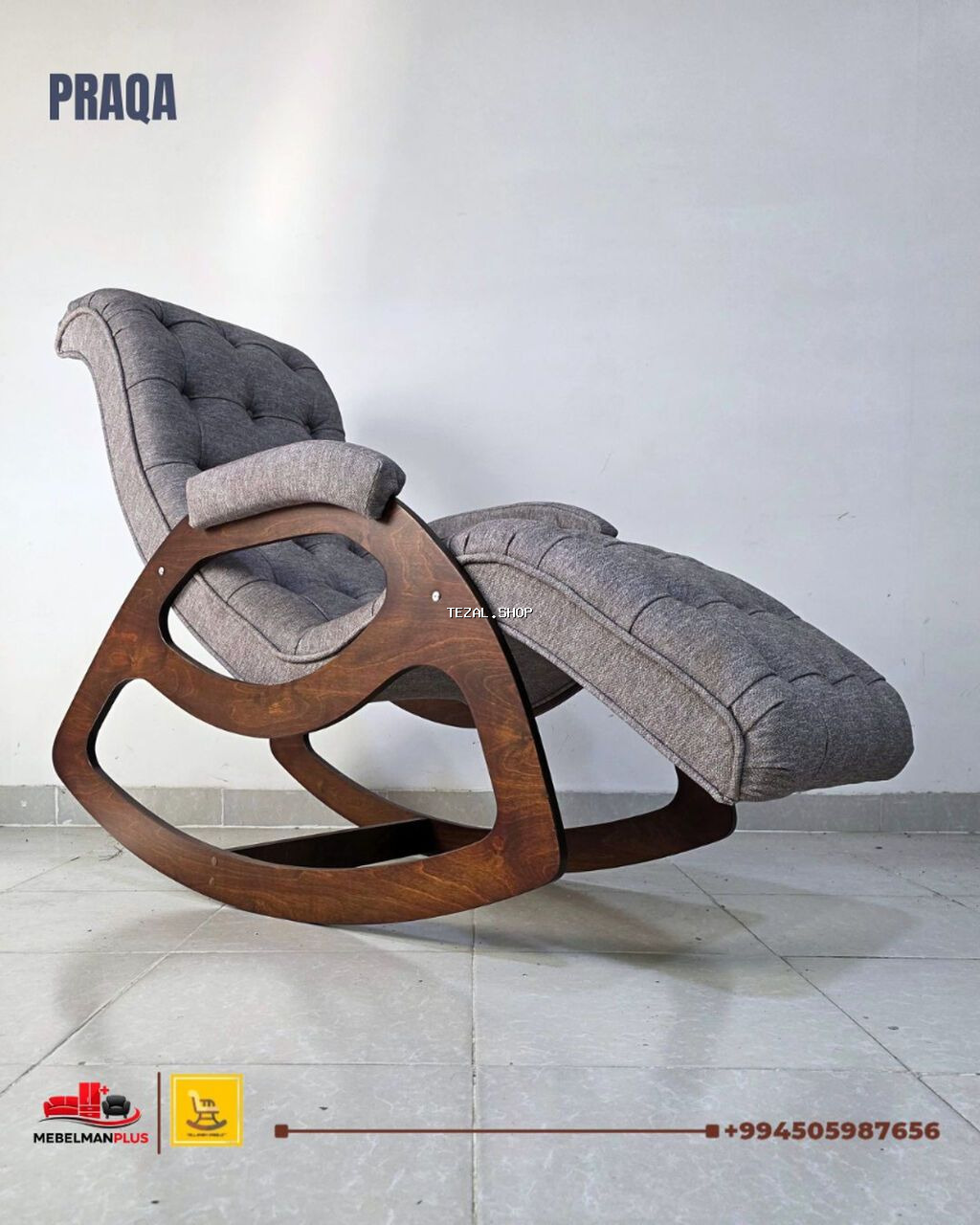 Yeni, Kreslo-kaçalka, Parça, Kredit var, Şəhərdaxili pulsuz çatdırılma - şəkil 5