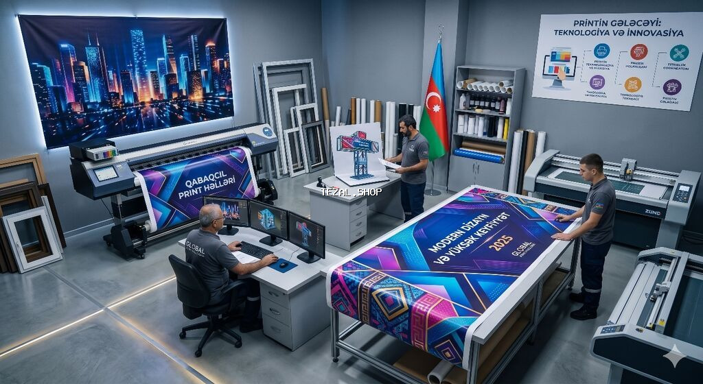 Banner,vinil çapı,dizaynı və quraşdırılması - şəkil 2