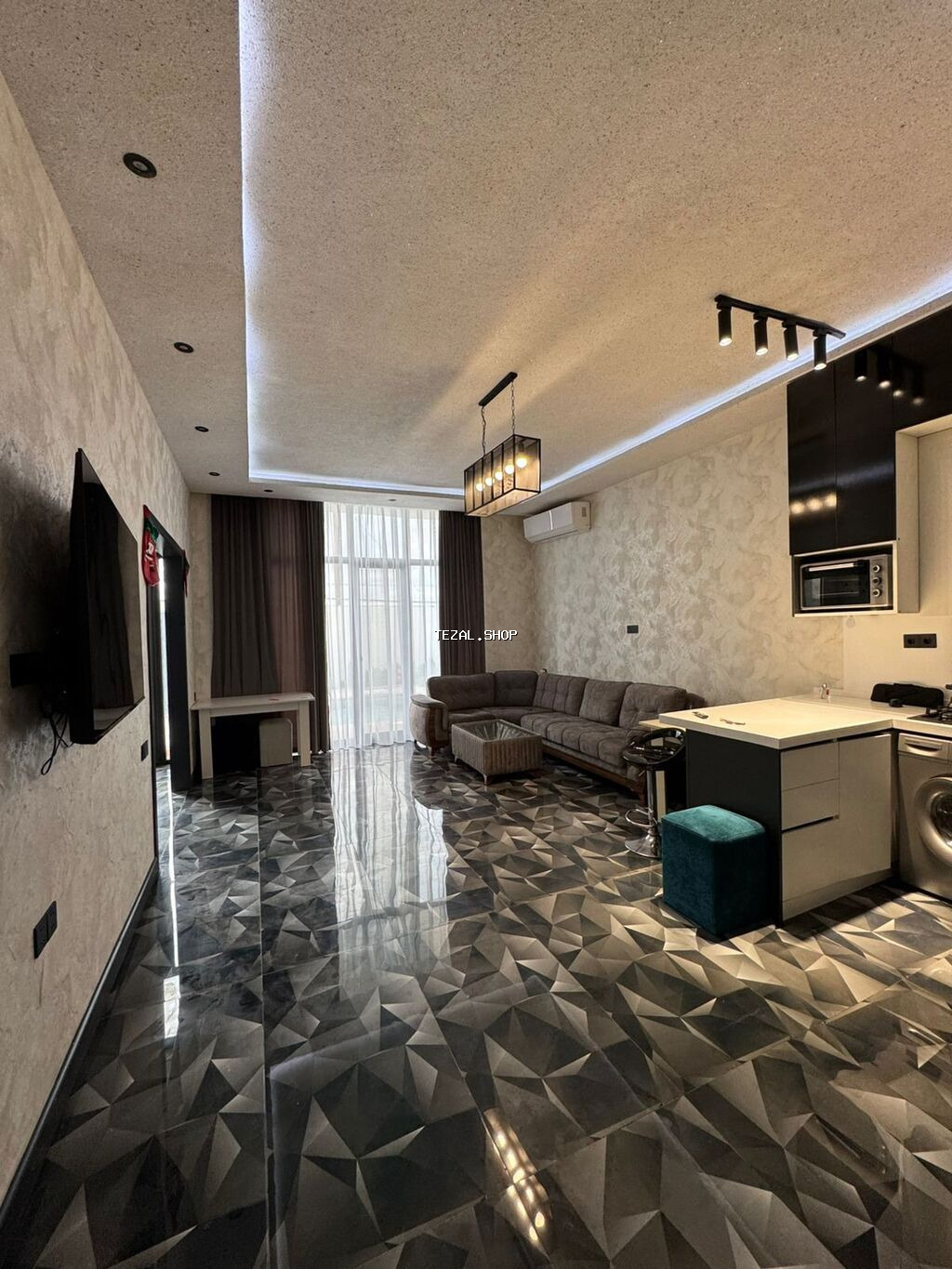 120 kv. m, 3 otaqlı, Hovuzlu, Kombi, Qaz, İşıq - şəkil 4