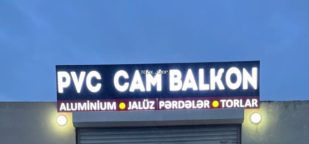 PVC REKLAM (İŞIQLI) - şəkil 2