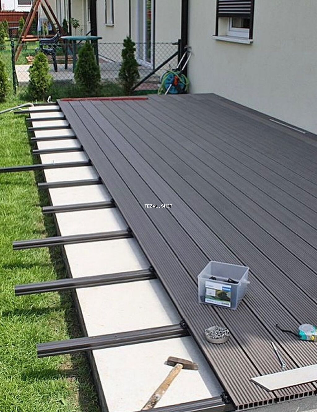 Fix Home — kompozit lövhələrin (WPC) döşənməsi ✔ Teraslar ✔ Hovuz - şəkil 5