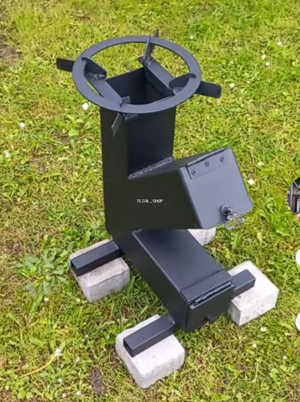 Raketa pec super odun peci kap ucun