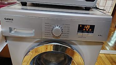 Paltaryuyan maşın Galanz, 6 kq, Təmirə ehtiyacı var, Avtomat, Qurutmasız - şəkil 4