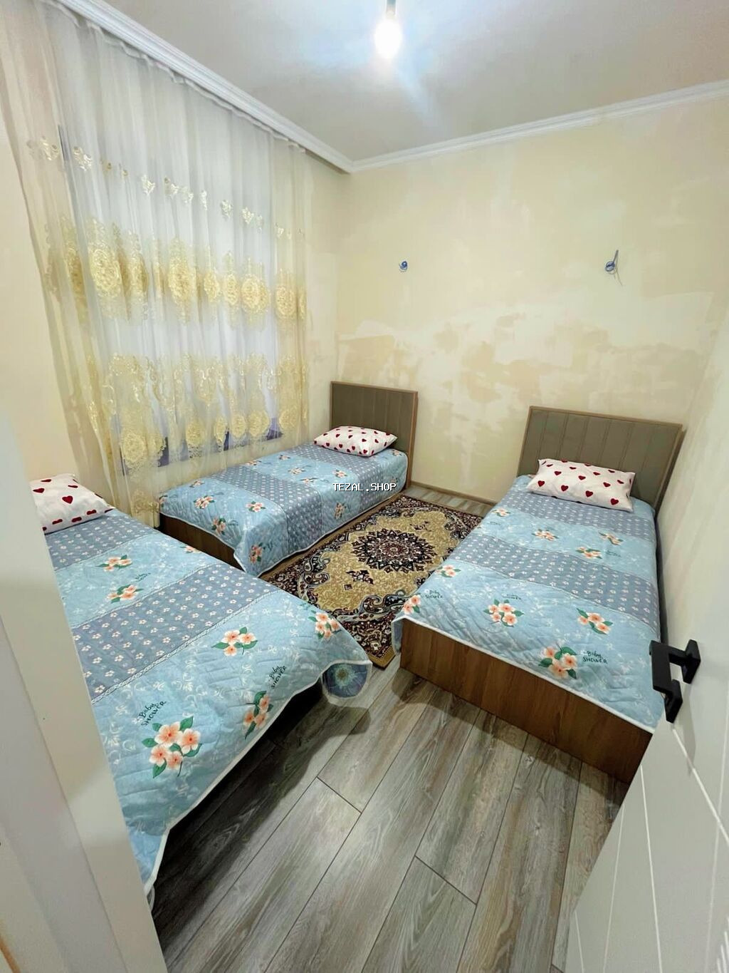 50 kv. m, 2 otaqlı, Qaz, İşıq, Su - şəkil 4