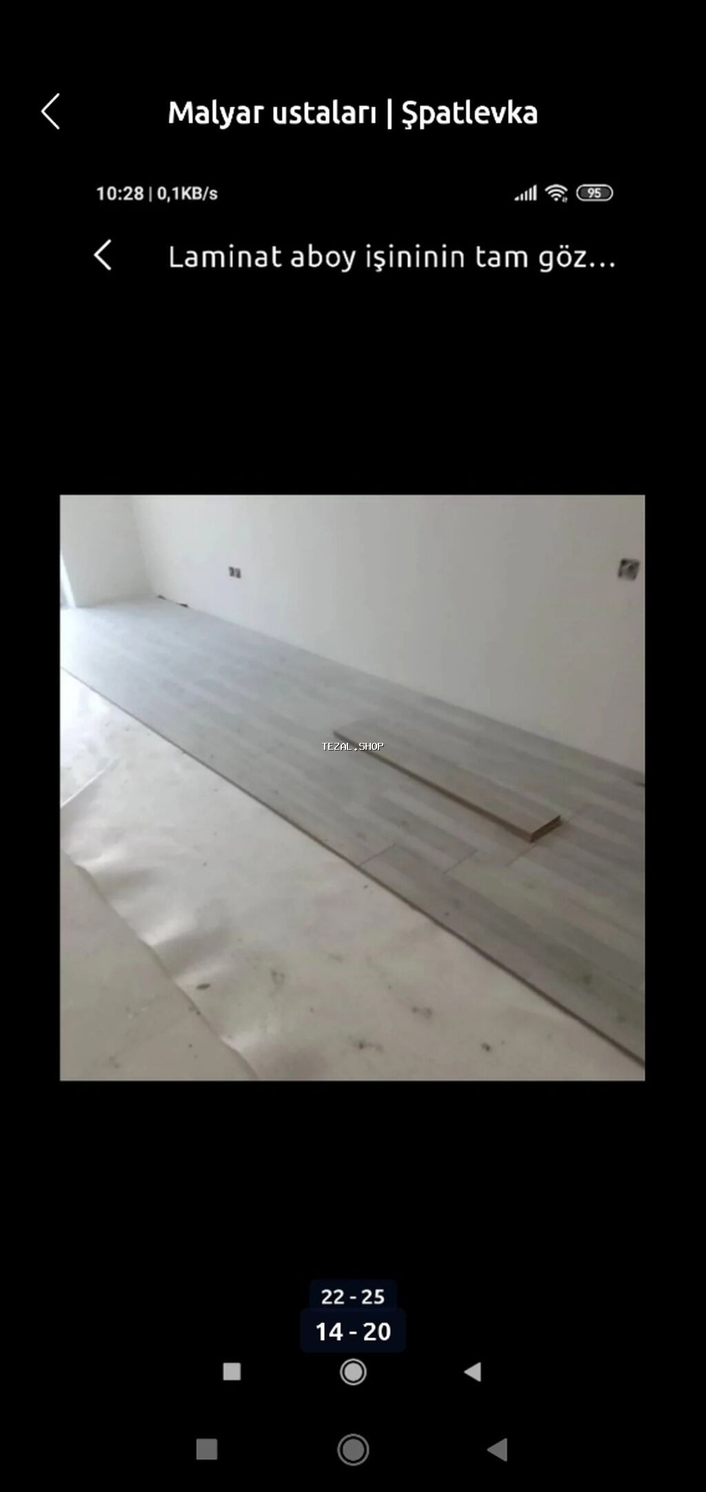 Aboy malyar ustası laminat ustasi profsanal iş görürük - şəkil 4