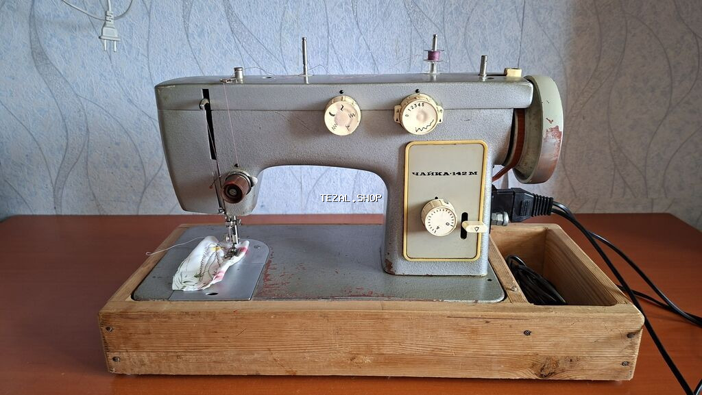 Tikiş maşını Chayka, İşlənmiş,Elektromexaniki, Ünvandan götürmə