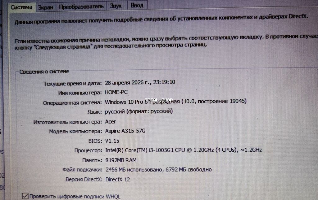 Acer Aspire A315-57G | i3 10-cu nəsil ⚡ 8GB RAM 🚀 240GB SSD+500GB HDD - şəkil 4