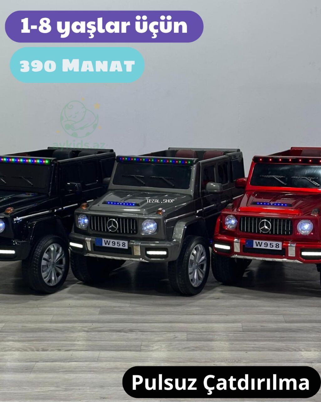 🚗🎉 Uşaq Avtomobilləri – Topdan Qiymətə Pərakəndə Satış! Birbaşa - şəkil 3