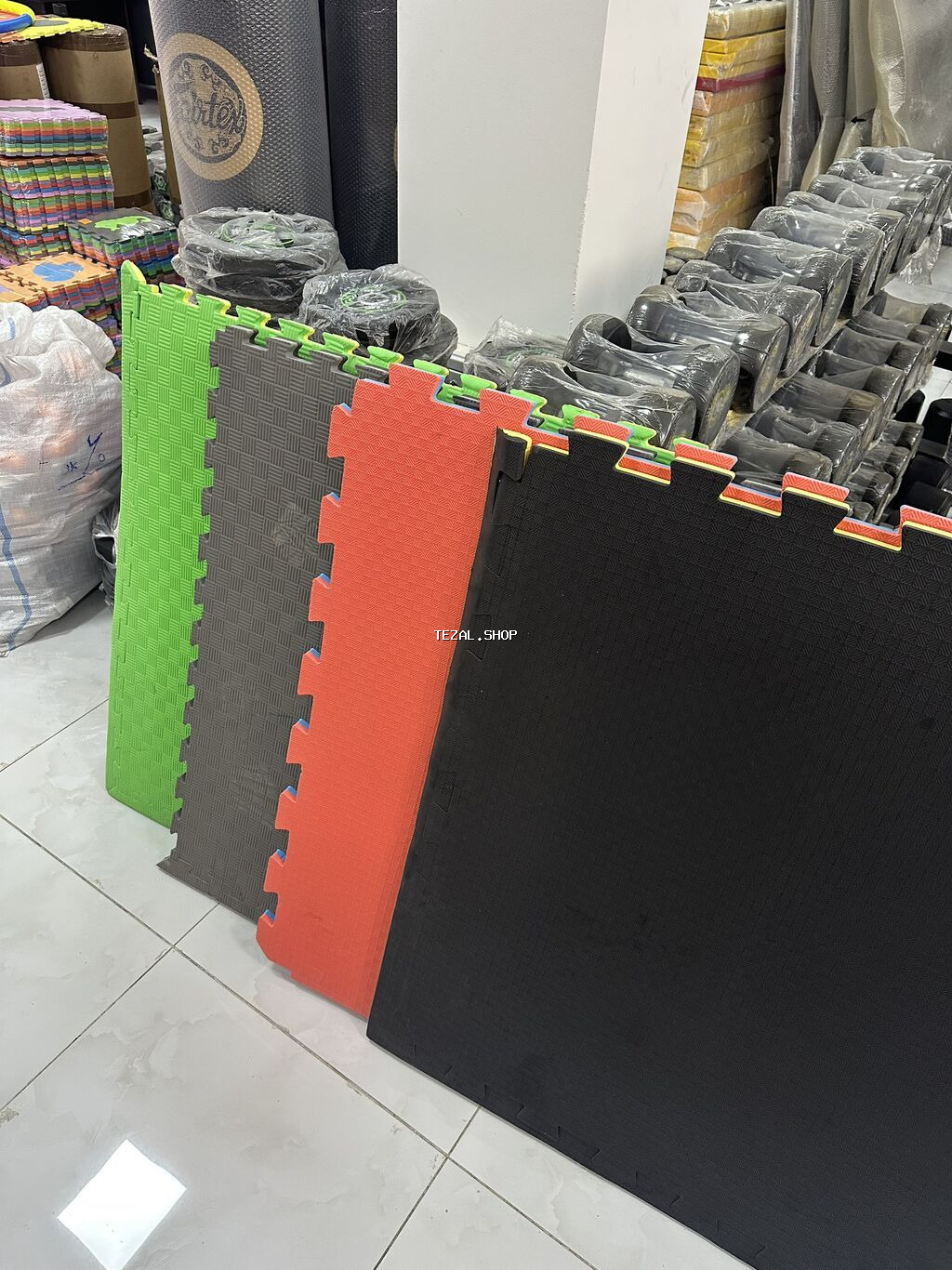 Tatami ve rezin döşemelerin topdan satşı