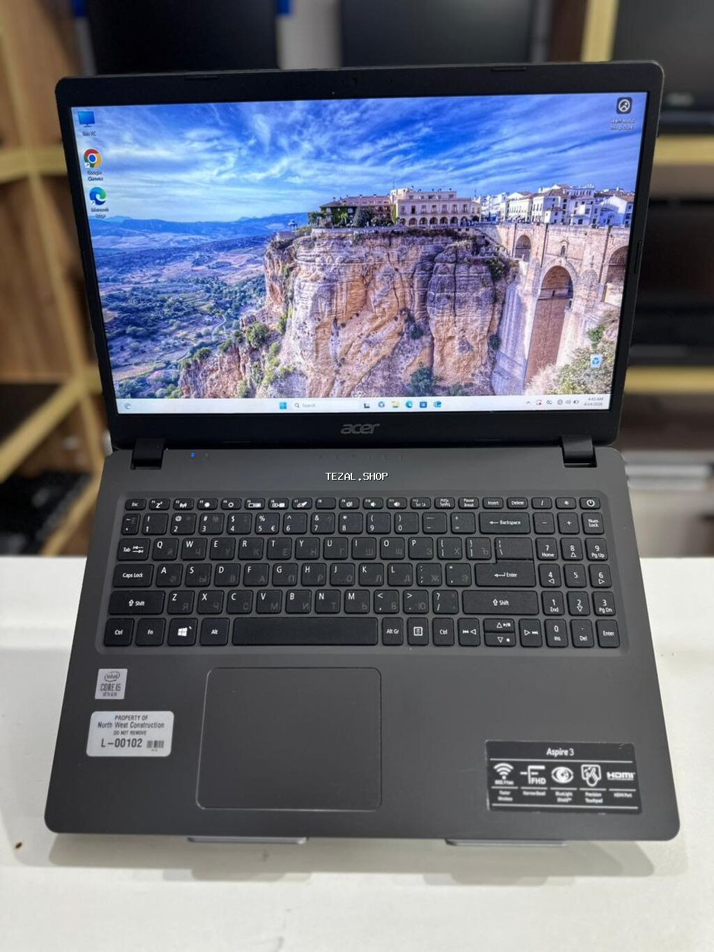 İşlənmiş Acer Aspire, 15.6 ", Intel Core i5, 256 GB, Ünvandan götürmə, Ödənişli çatdırılma, Rayonlara çatdırılma
