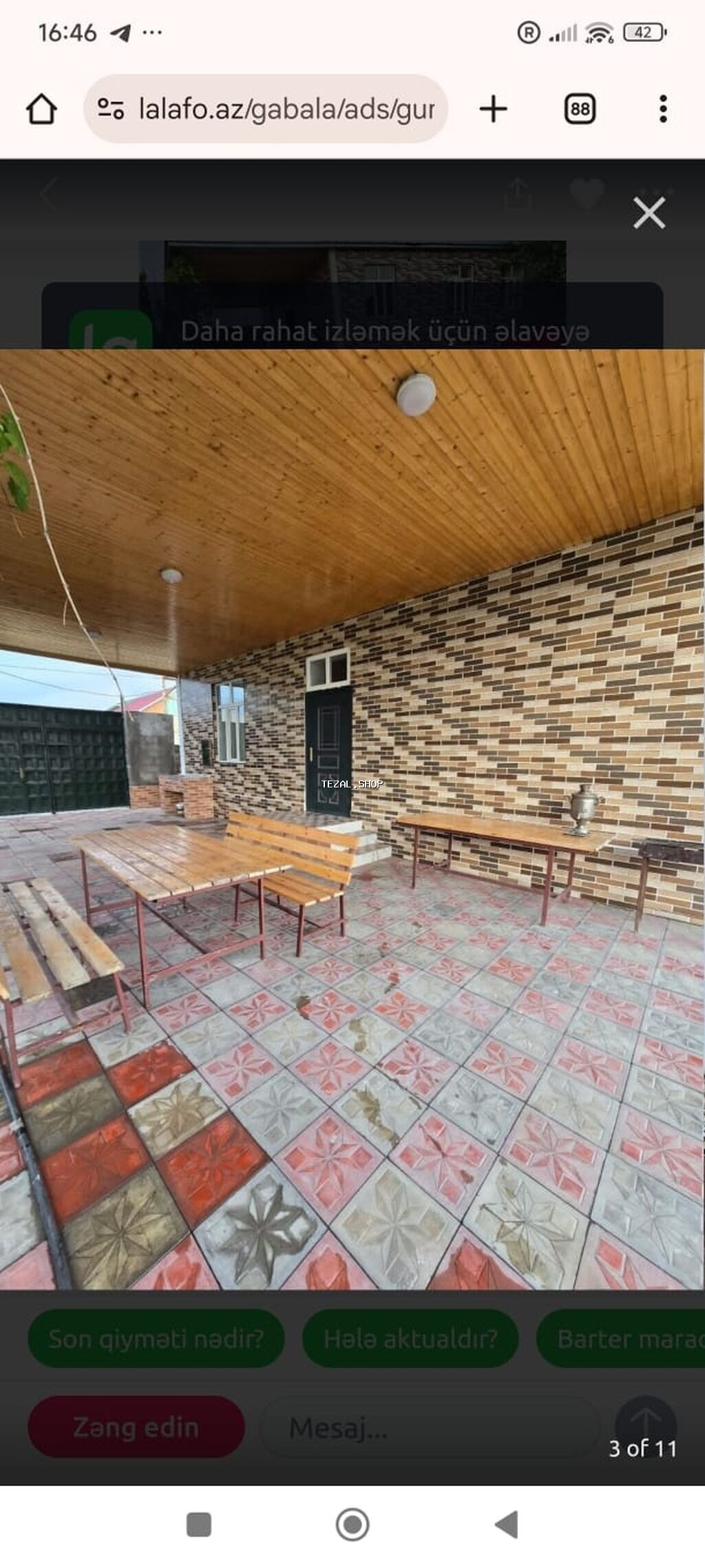 150 kv. m, 3 otaqlı, Kombi, Qaz, İşıq - şəkil 4