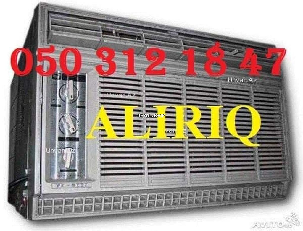 Soyuducular və BK kondisionerlər alırıq