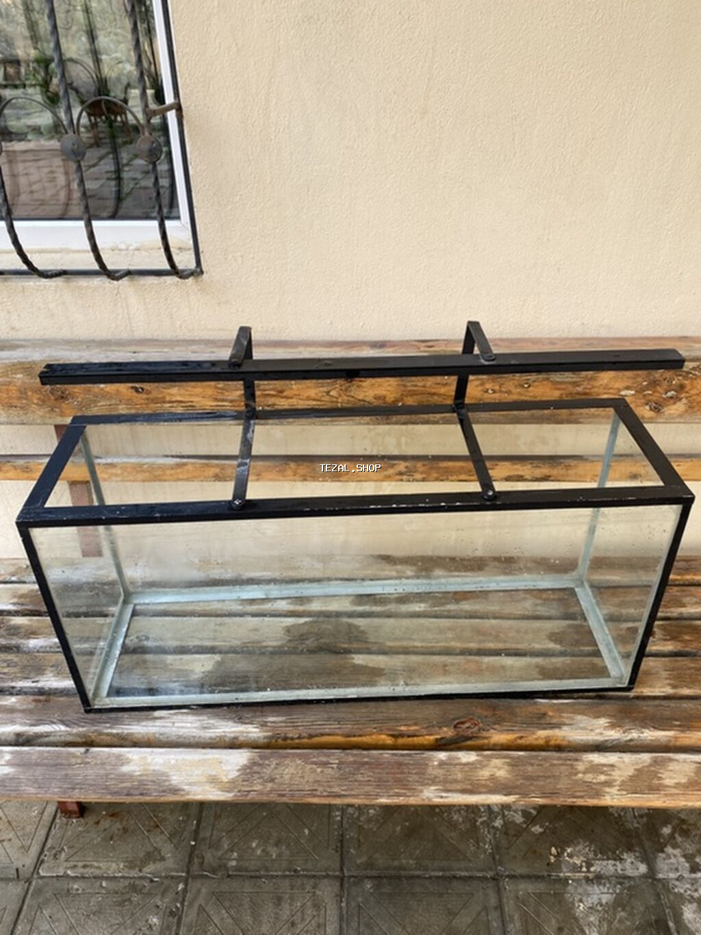 Dördbucaq akvarium, Boş, 100 l