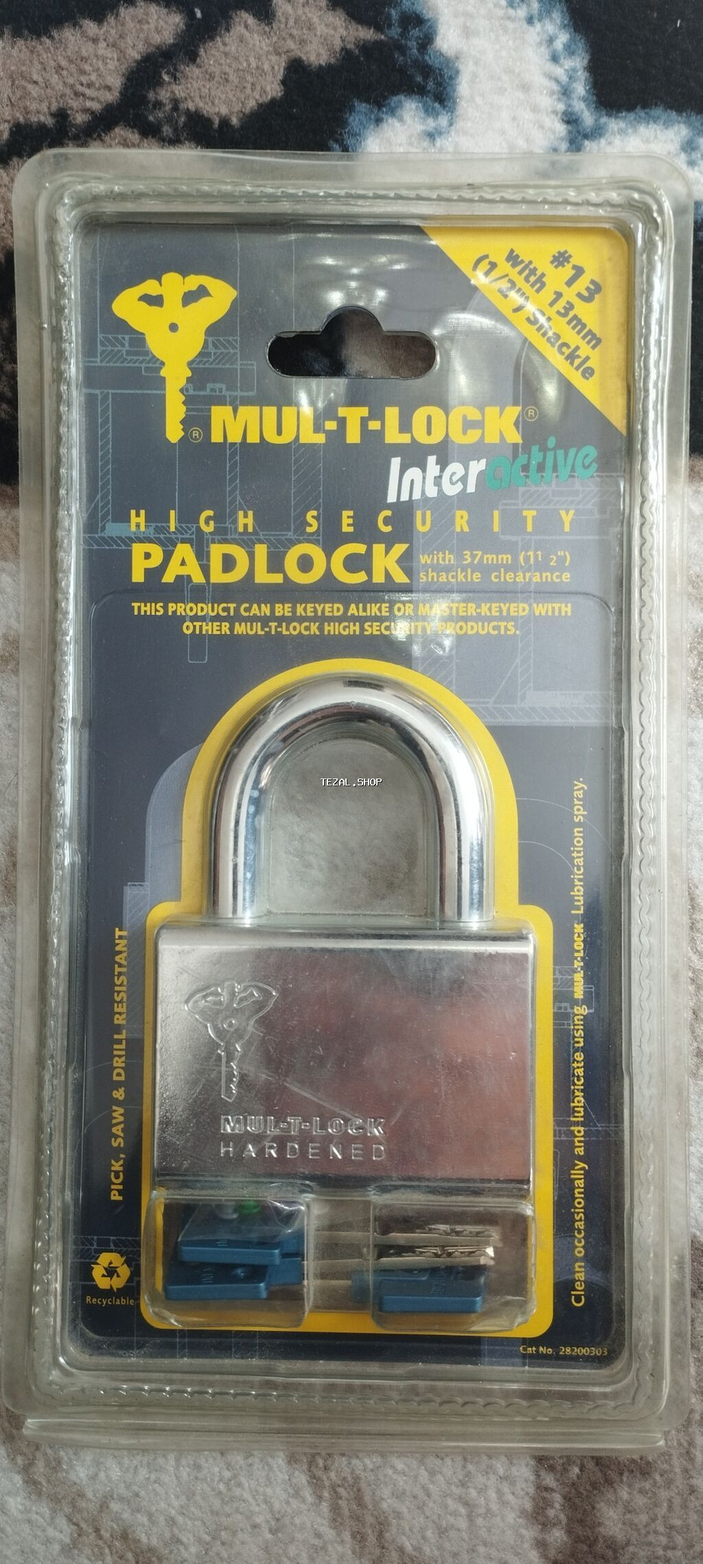 MUL-T-LOCK Interactive yüksək təhlükəsizlikli asma kilid