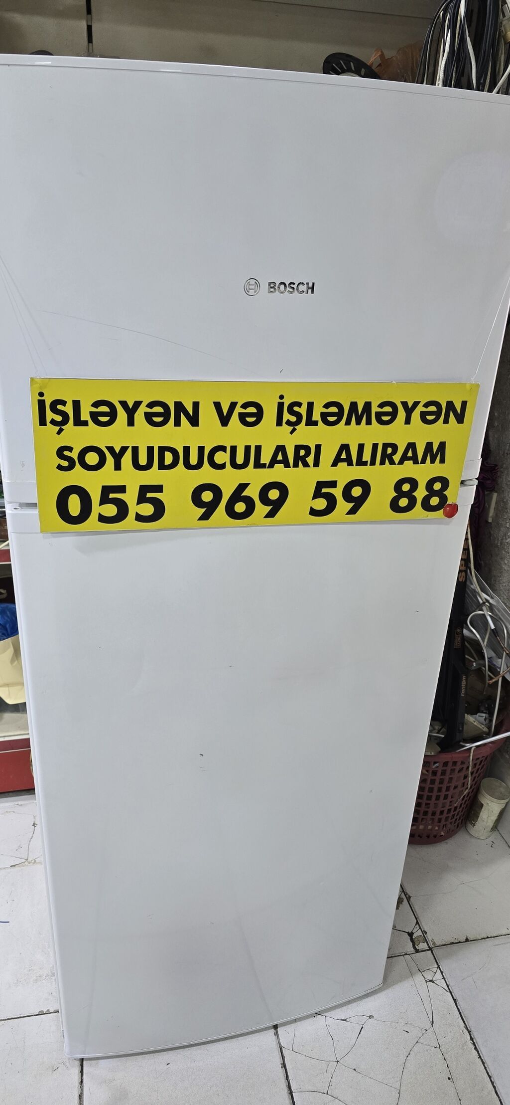 Xidmət: İşləyən və işləməyən soyuducuların qəbulu/alışı - Hər marka