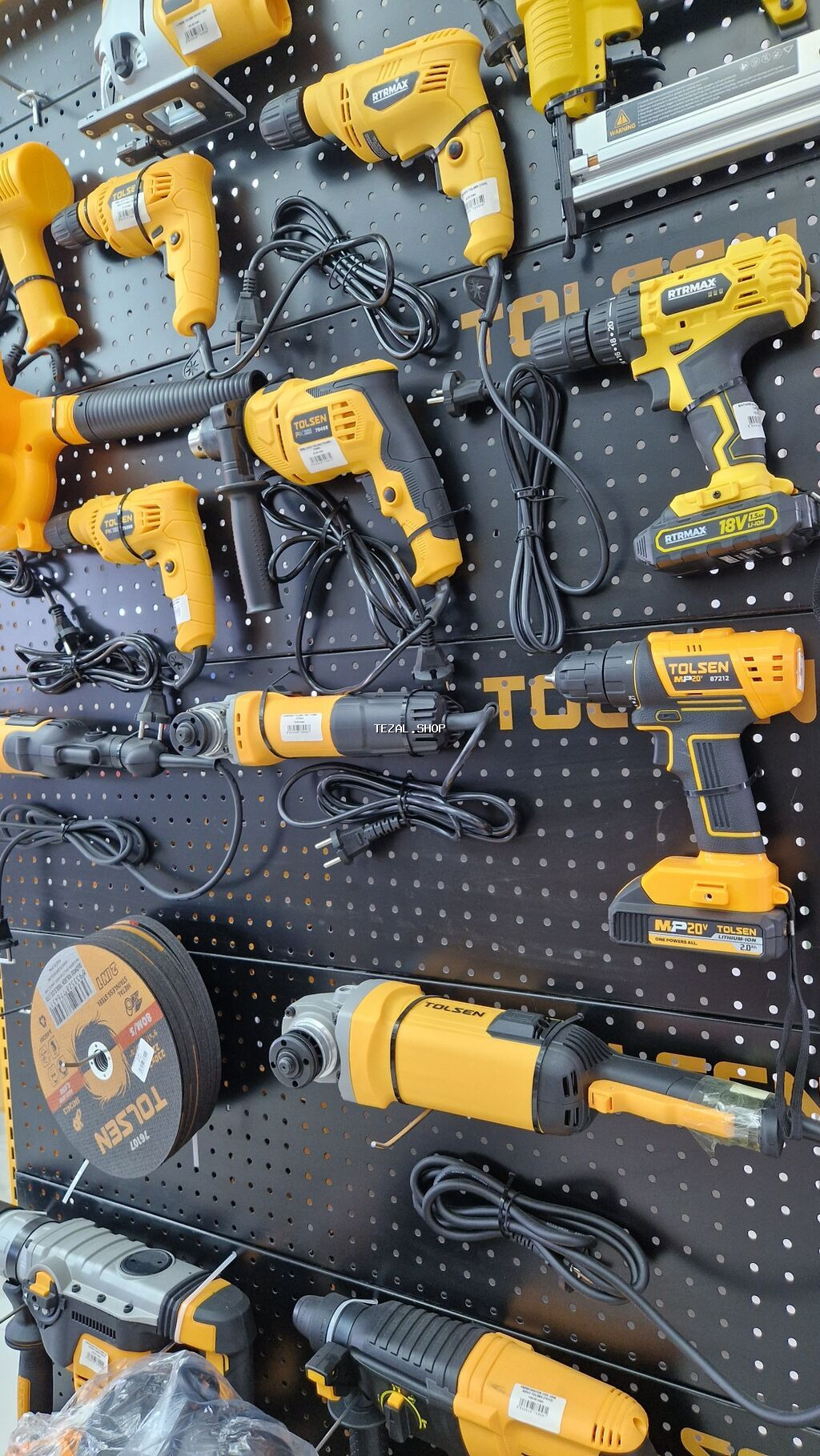 Elektrik alətləri və aksesuarları — peşəkar və ev ustaları üçün tam