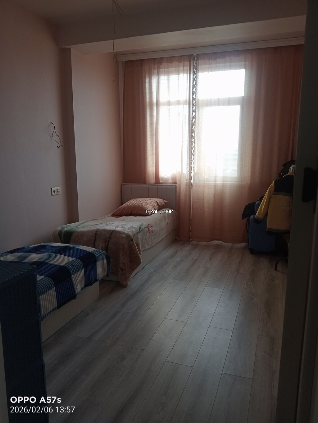 3 otaqlı mənzil – işıqlı və səliqəli planlama.Kiraye ancaq xanimlara - şəkil 2