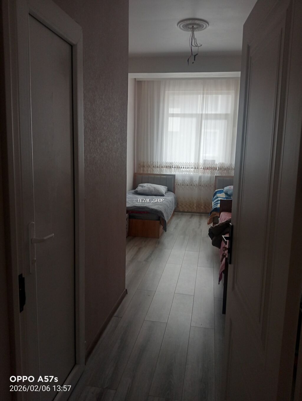 3 otaqlı mənzil – işıqlı və səliqəli planlama.Kiraye ancaq xanimlara - şəkil 4