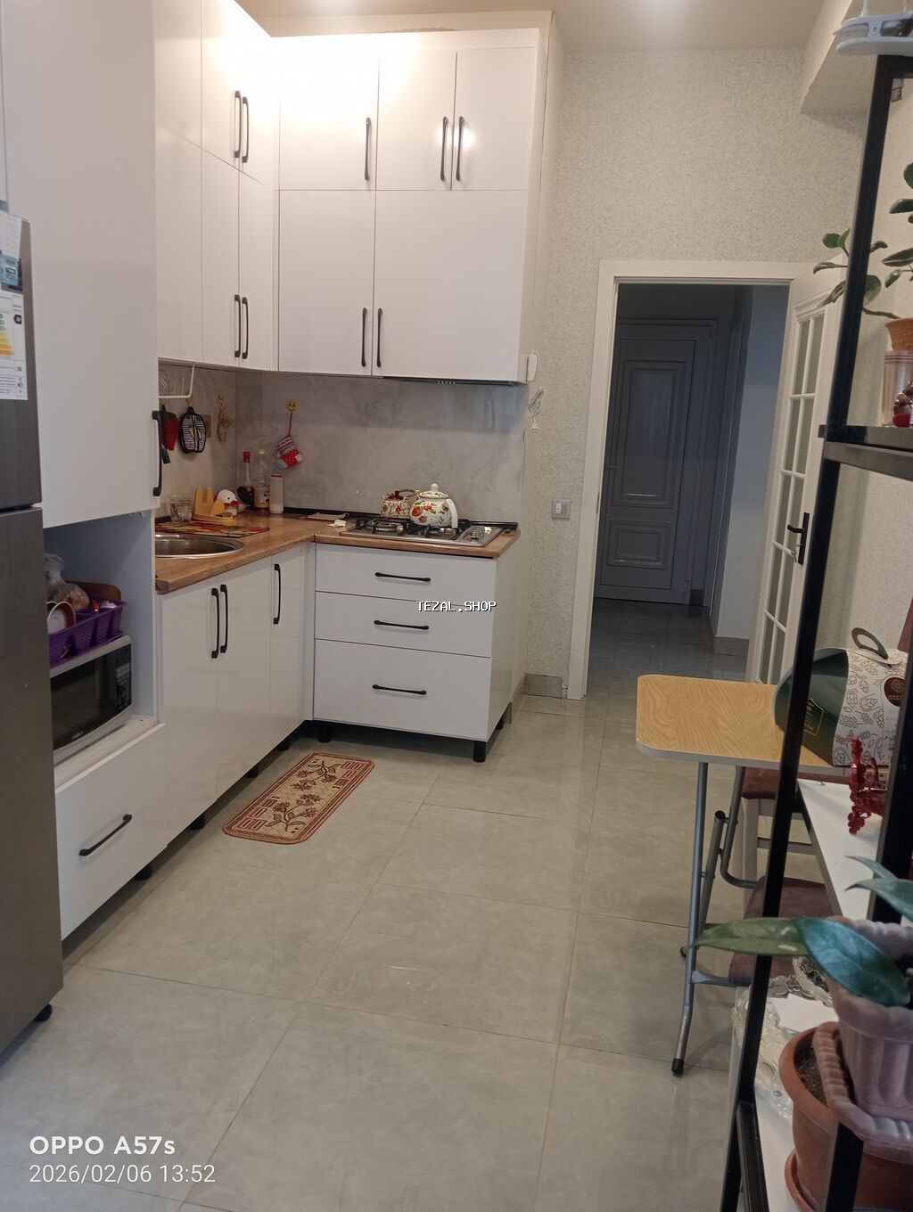 3 otaqlı mənzil – işıqlı və səliqəli planlama.Kiraye ancaq xanimlara - şəkil 5