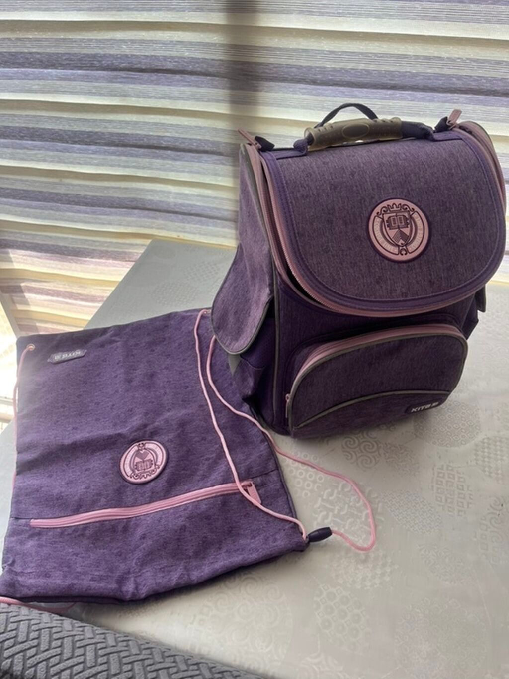 Məktəb çantası + idman ayaqqabısı üçün torba 📌 işləmiş, ideal