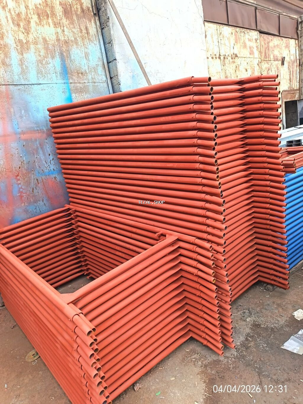 Fasad və daxili işlər üçün metal iskele sistemləri Məhsul təsviri: -