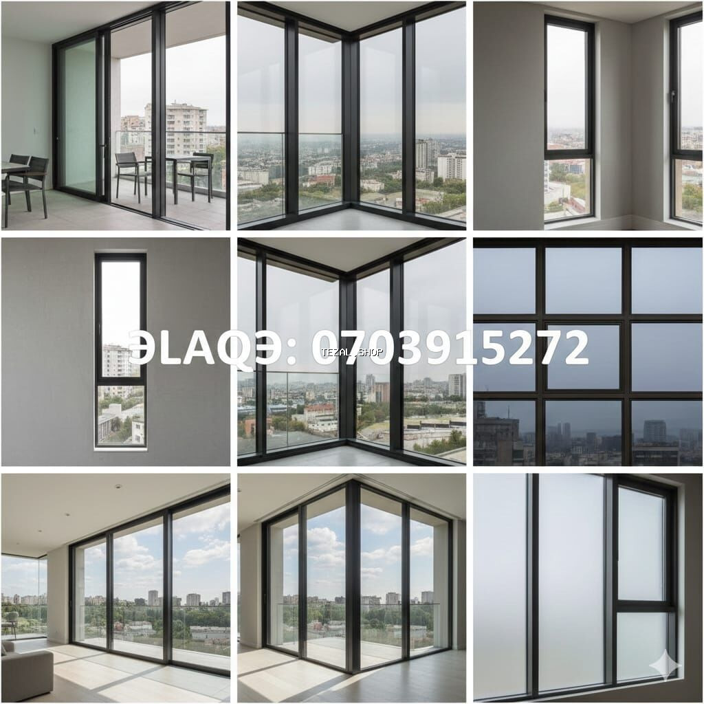 PVC pəncərə və qapı ustası – 26 illik təcrübə Xidmətlər: - PVC