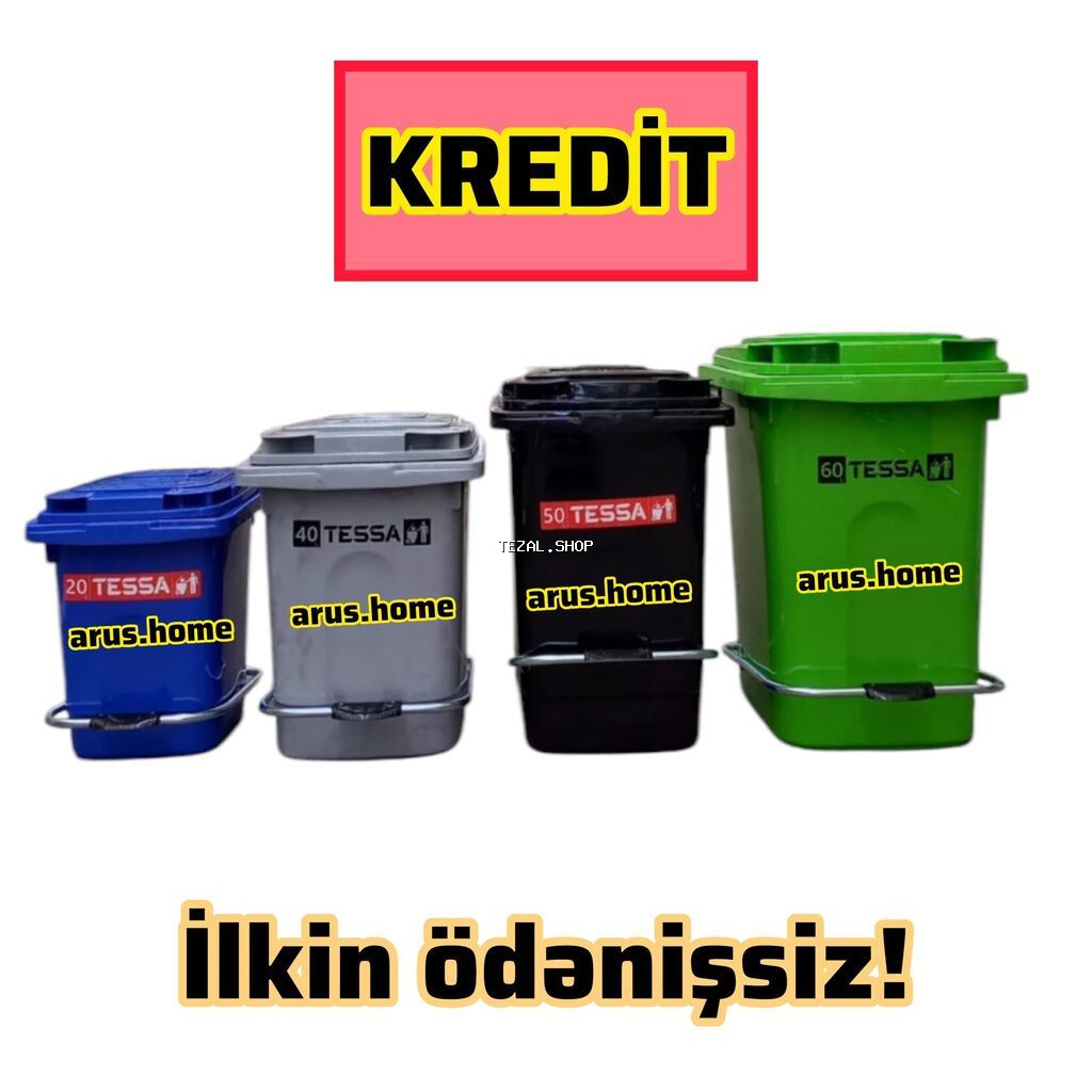 Hər növ Tullantı qablarının topdan və pərakəndə satışı ✅KrediT var