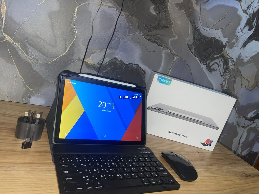 Planşet,kabro, klaviatura və mause, stylus qələmi, başlığ və USB, OGT - şəkil 2