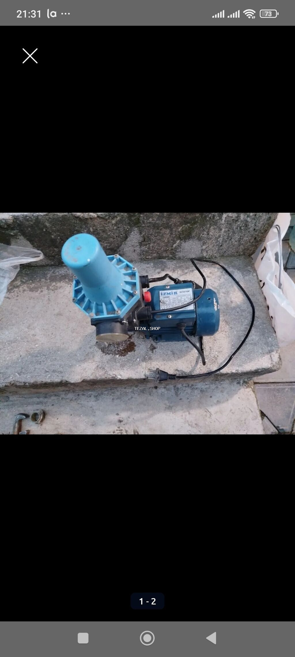 Nasos, Ev üçün (məişət), quraşdırılma Səthi