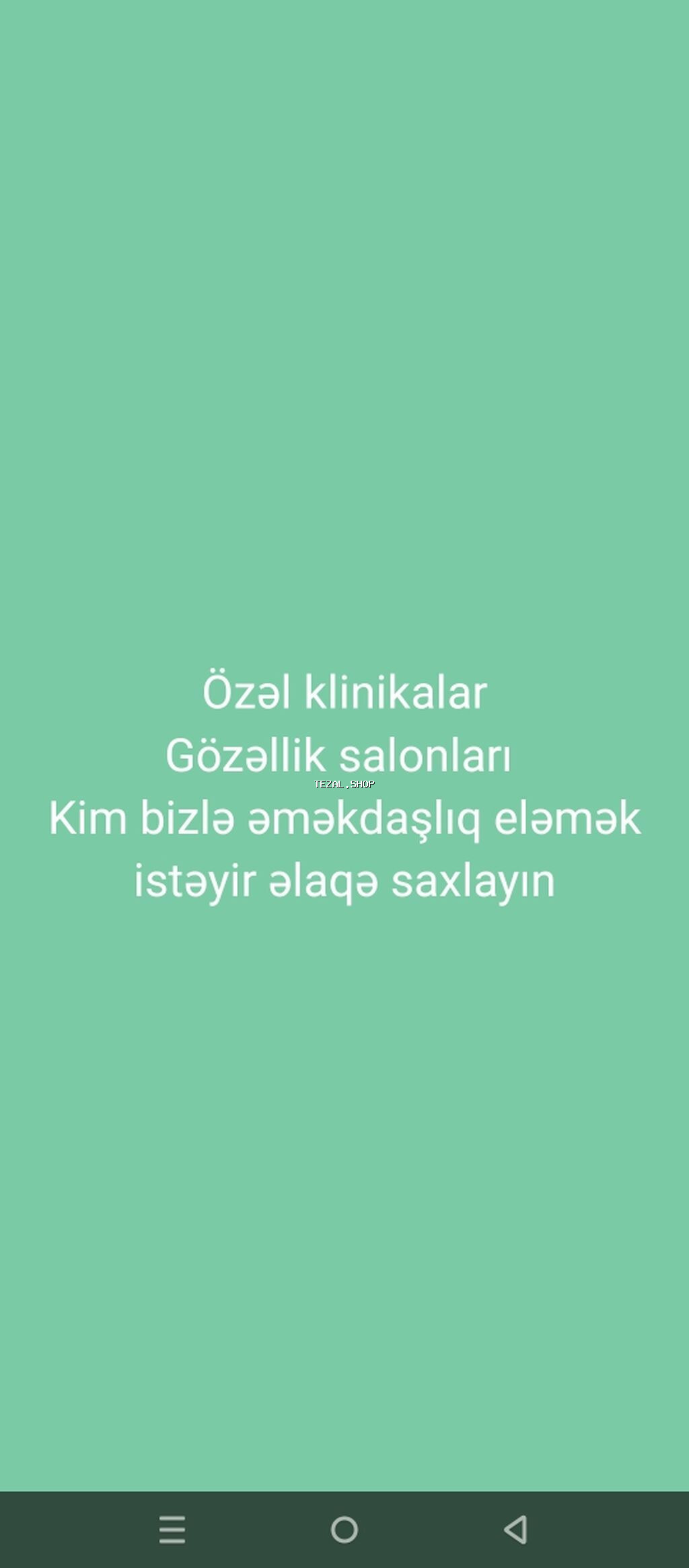 Başqa xidmətlər