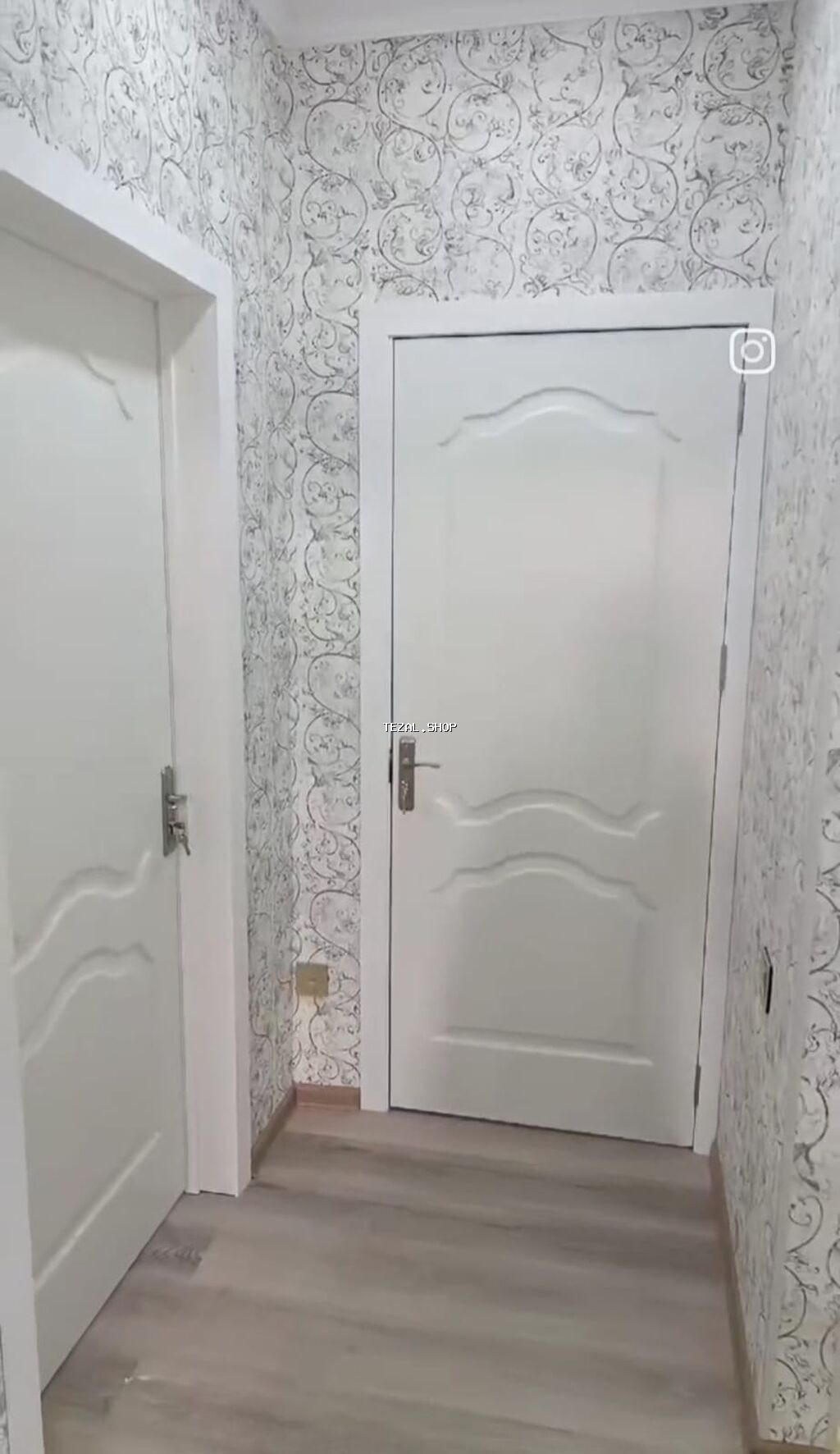 Qonaq otağı üçün Yeni Otaq qapısı 80x200 sm Çərçivə ilə, Zəmanətli, Ödənişli quraşdırma, Pulsuz çatdırılma, Ödənişli çatdırılma