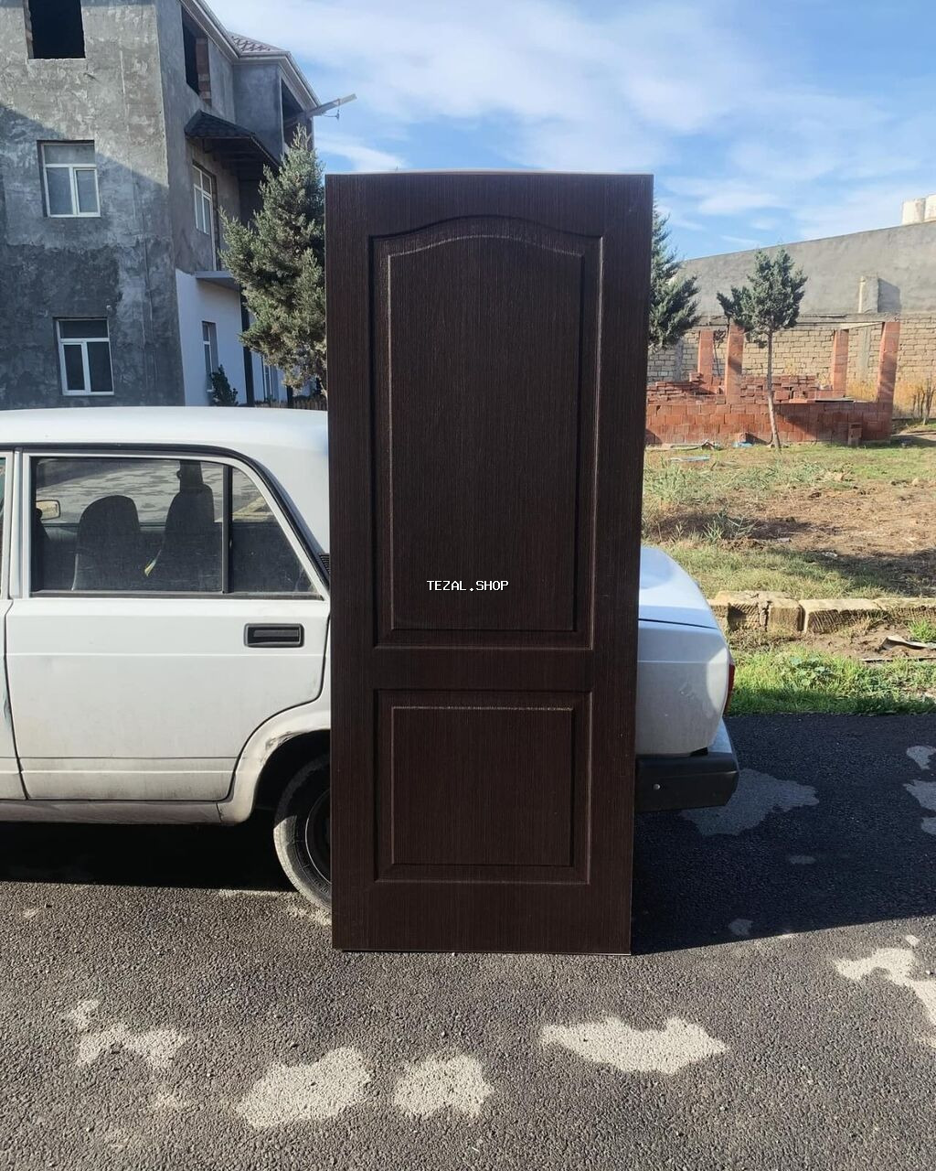 Qonaq otağı üçün Yeni Otaq qapısı 80x200 sm Çərçivə ilə, Zəmanətli, Ödənişli quraşdırma, Pulsuz çatdırılma, Ödənişli çatdırılma - şəkil 3