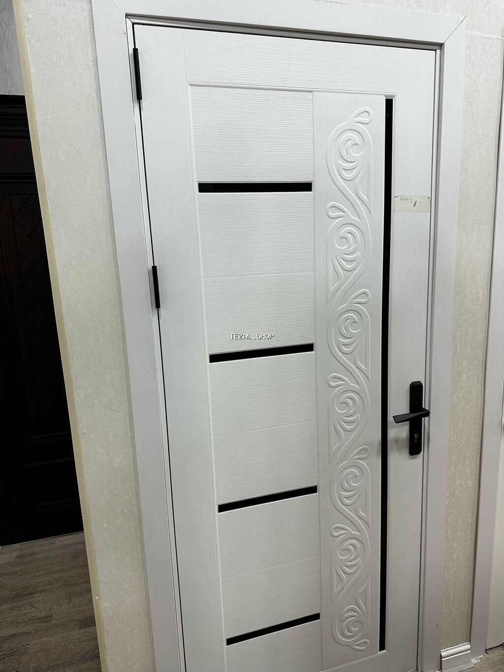 Qonaq otağı üçün Yeni Otaq qapısı 80x200 sm Çərçivə ilə, Zəmanətli, Ödənişli quraşdırma, Pulsuz çatdırılma, Ödənişli çatdırılma - şəkil 4